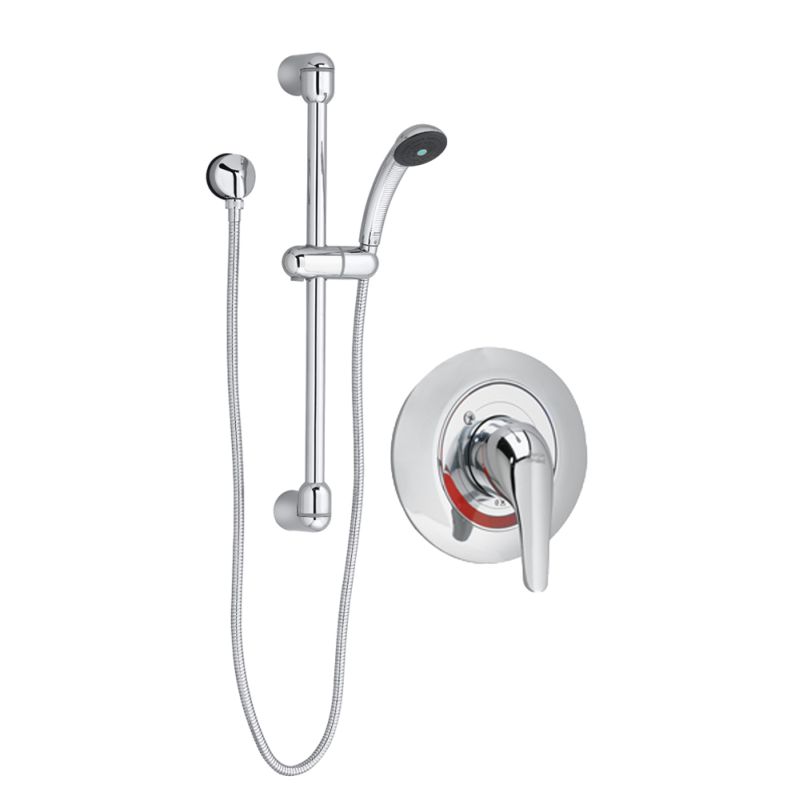 Commercial Shower System In Chrome