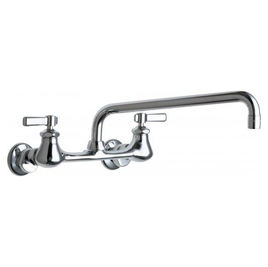 Wall Mount Kitchen Sink Faucet In Chrome