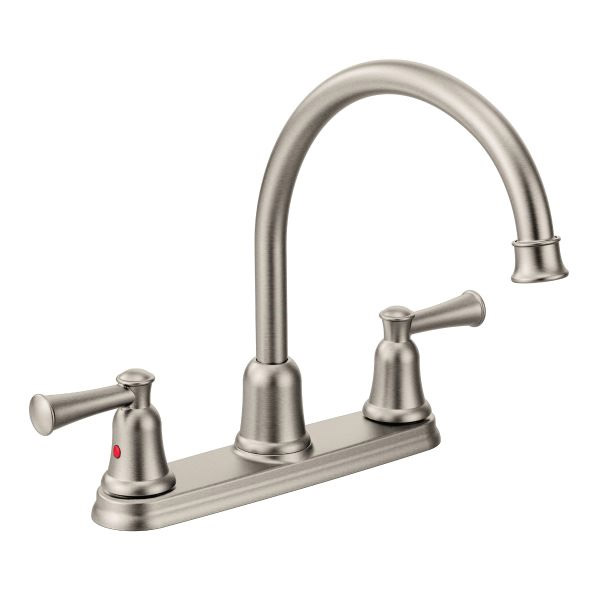 Capstone 2-Handle High Arc Kitchen Faucet Stainless
