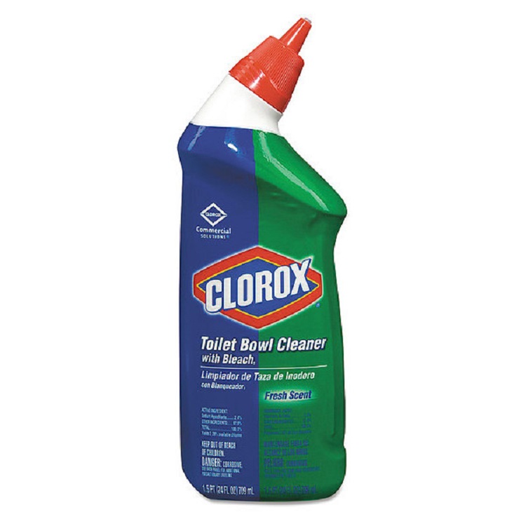 Clorox Toilet Bowl Cleaner w/Bleach 24 oz bottle