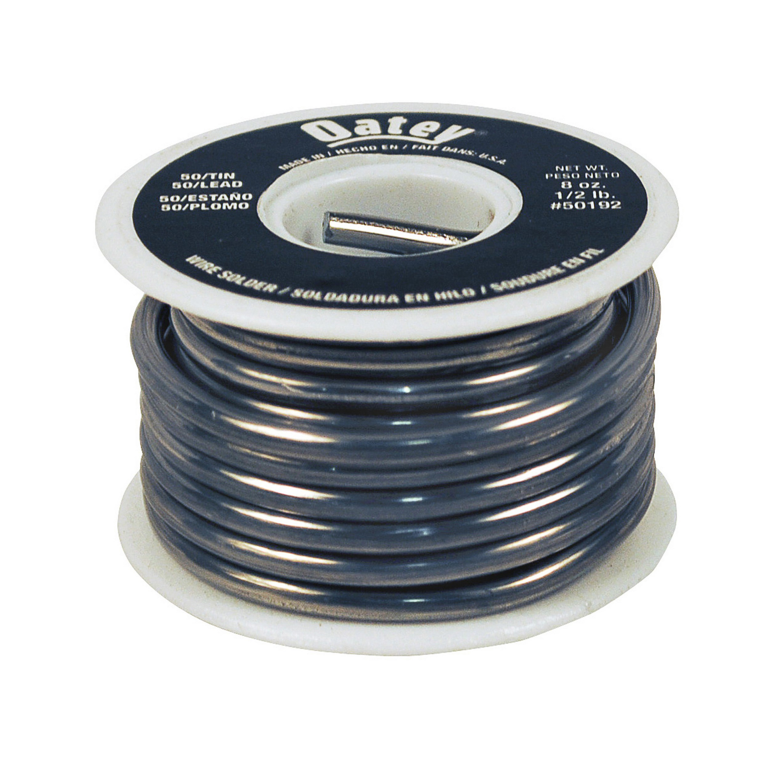 SOLDER 50/50 WIRE 1/2LB RL 50192 - CONTAINS LEAD