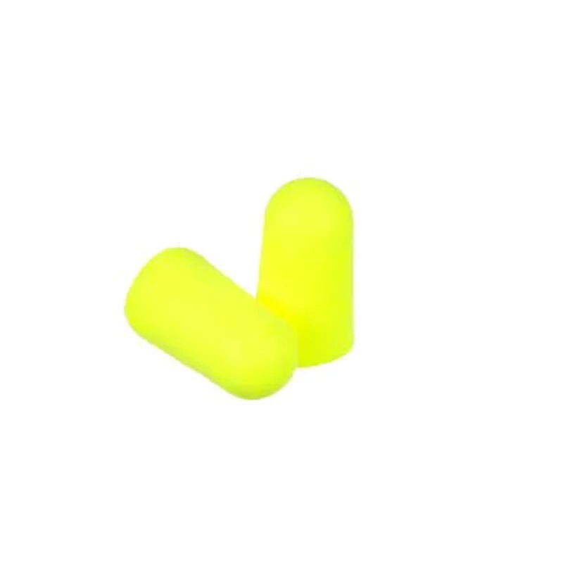 Earplugs NRR-33 dB Foam Neon Yellow Uncorded 200 Pair per Box