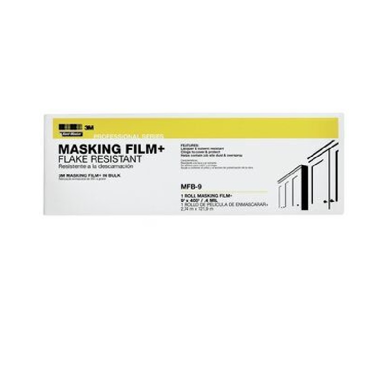 MASKING FILM 9'X400' - MFB-9 90366 - PRE-FOLD HAND-MASKER