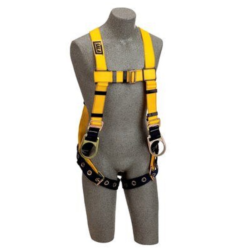 3M DBI-Sala Delta Construction Style Positioning Harness, Tongue Buckle Leg Straps & Loops for Belt