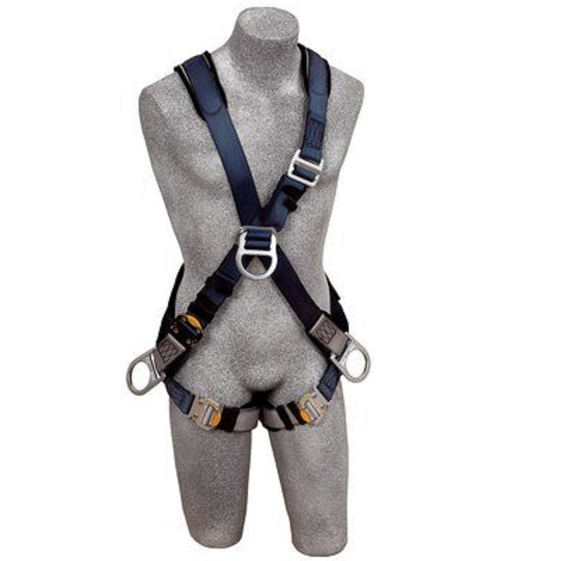 3M DBI-Sala ExoFit Cross-Over Style Positioning Climbing Harness, Quick Connect Chest & Leg Straps