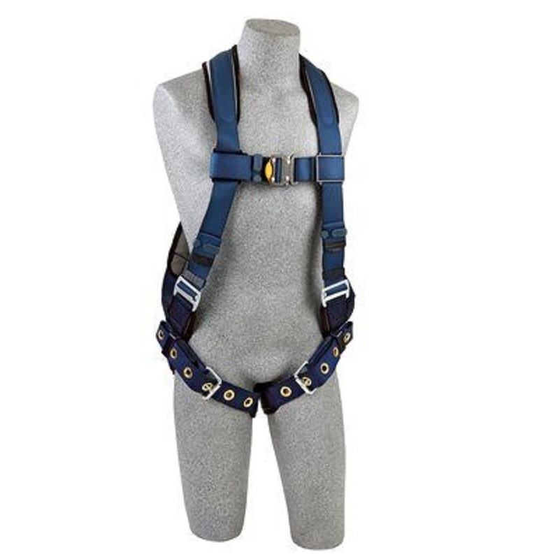 3M DBI-Sala ExoFit Vest-Style Harness, Tongue Buckle Leg Straps & Quick-Connect Chest Strap