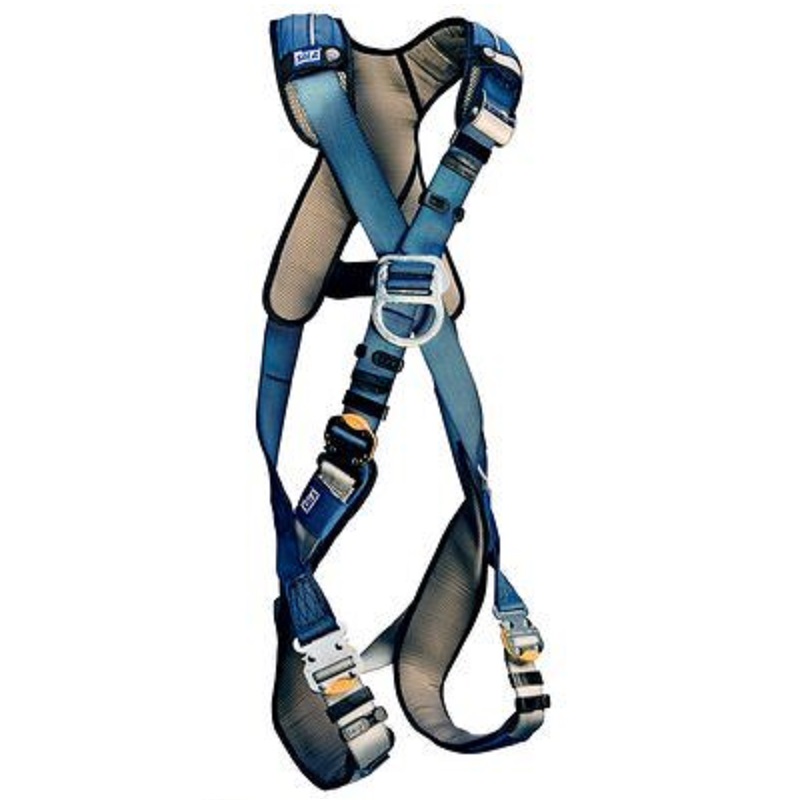 3M DBI-Sala ExoFit XP Cross-Over Style Climbing Harness, Quick Connect Leg Straps