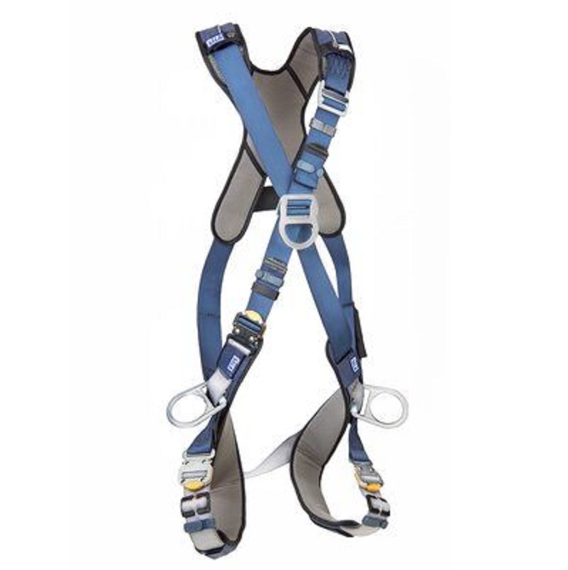 3M DBI-Sala ExoFit XP Cross-Over Style Positioning/Climbing Harness, Quick Connect Chest & Leg Straps