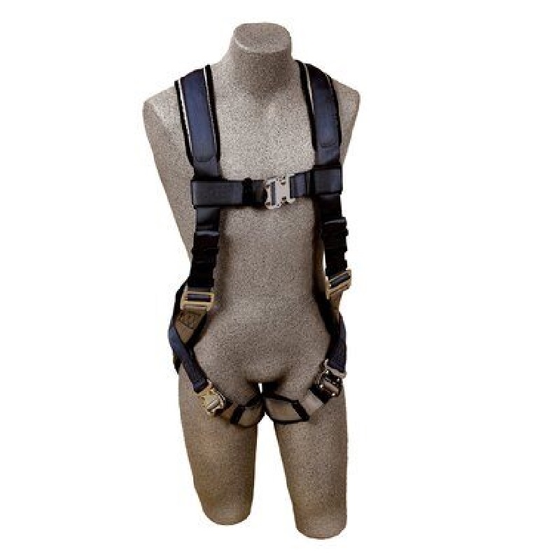 3M DBI-Sala ExoFit Vest-Style Stainless Steel Harness, Quick-Connect Chest & Leg Straps
