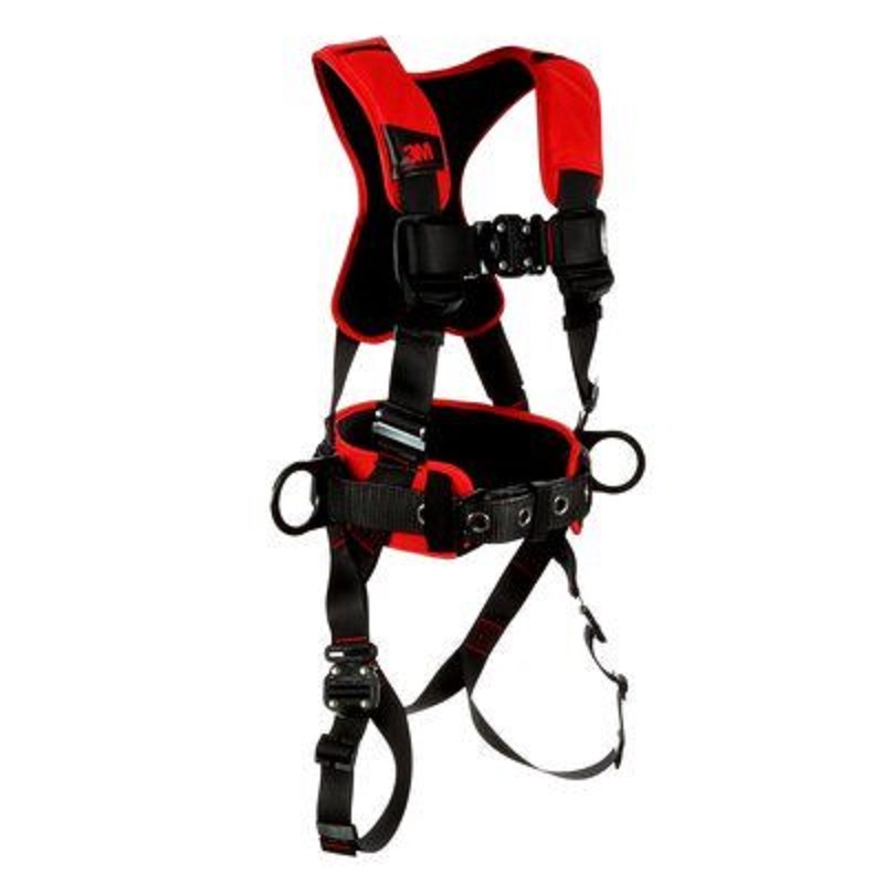 3M Protecta PRO Construction Style Positioning Harness, Comfort Padding