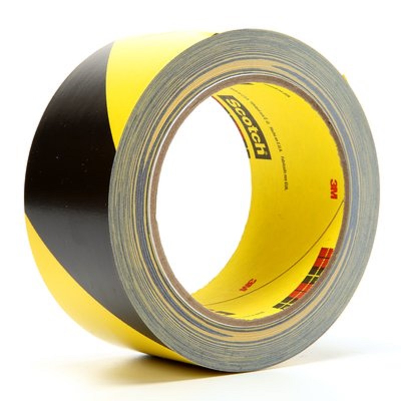 3M Safety Stripe Tape 2"x36 yds in Black/Yellow