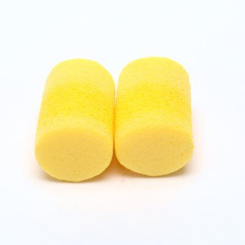 Earplugs NRR-29 dB Foam Yellow Uncorded 1,000 Pair per Box