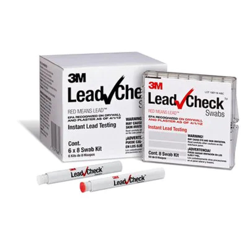 3M LeadCheck Kit 8 Swabs per Pack