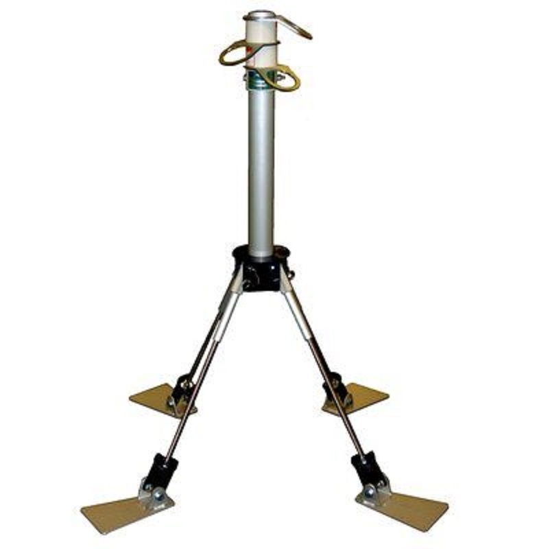 DBI Sala 3-Man Swiveling Roof Anchor Reusable for Sloped Wood Structures with Fasteners 