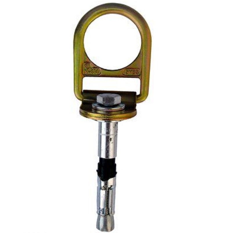 Protecta PRO Concrete D-Ring Anchor with Bolt for 11/16", 18mm or 3/4" Hole with Swiveling D-Ring 