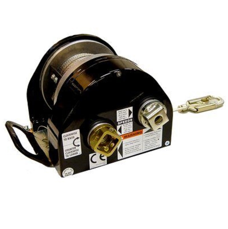 3M DBI-SALA Advanced Digital 100 Series Confined Space Winch, Power Drive, w/Stainless Steel Rope