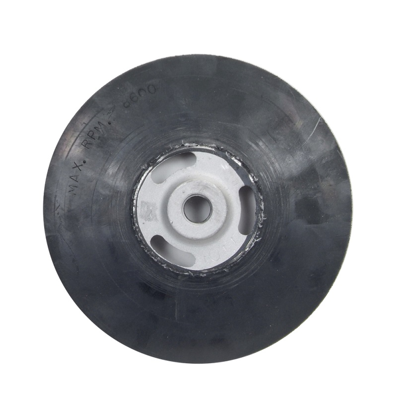 Back-Up Pad 7" Medium Rubber Air Cooled Standard