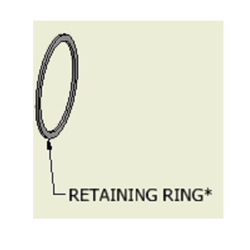 Retaining Ring for Flow Indicator