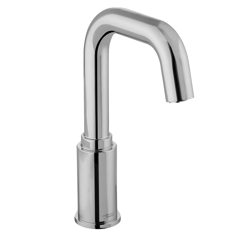 Serin Deck Mount Faucet In Polished Chrome