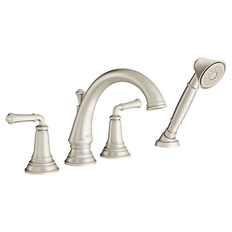 Delancey Roman Tub Trim Only w/Handshower in Brushed Nickel