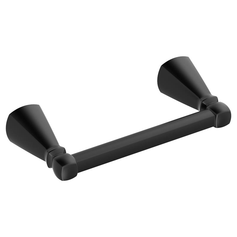 Edgemere Pivoting Toilet Tissue Holder in Matte Black