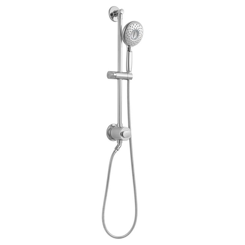 Spectra 24" 4-Spray Hand Shower Rail System w/Filter in Polished Chrome