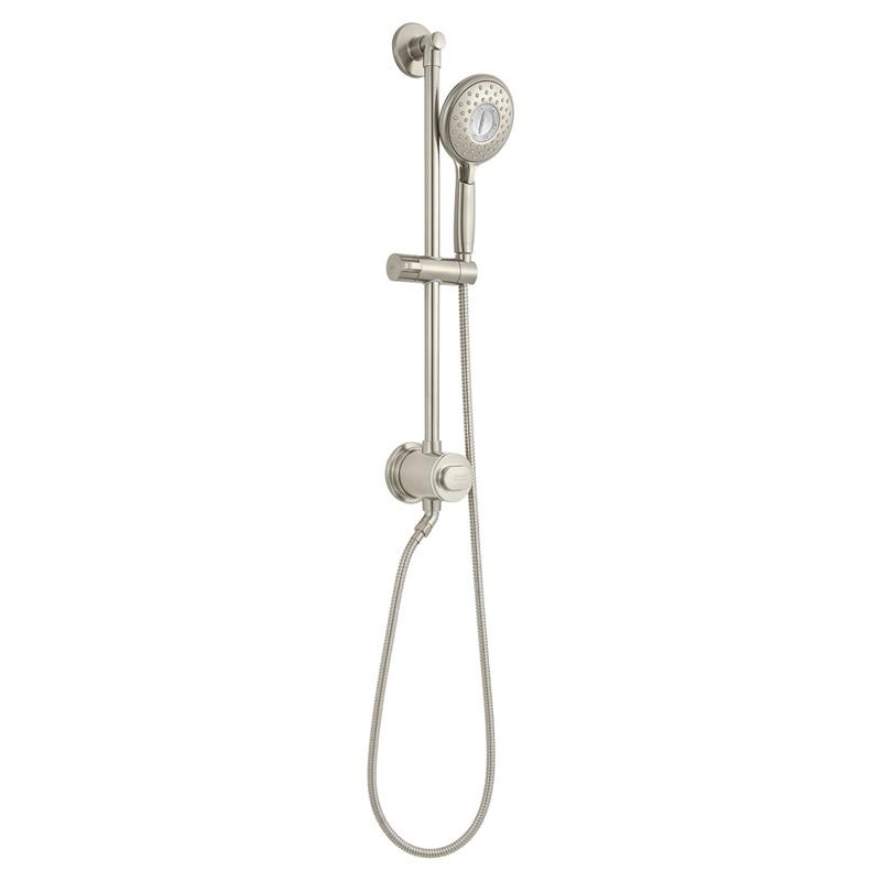Spectra 24" 4-Spray Hand Shower Rail System w/Filter in Brushed Nickel