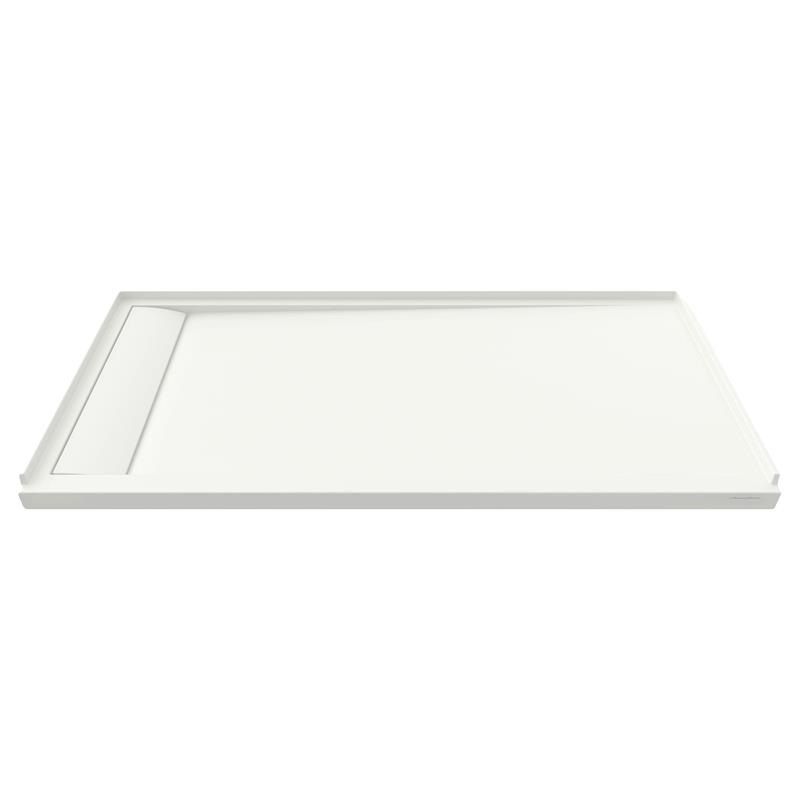 Townsend 60x30" Single Threshold Shower Base in Soft White w/LH Drain