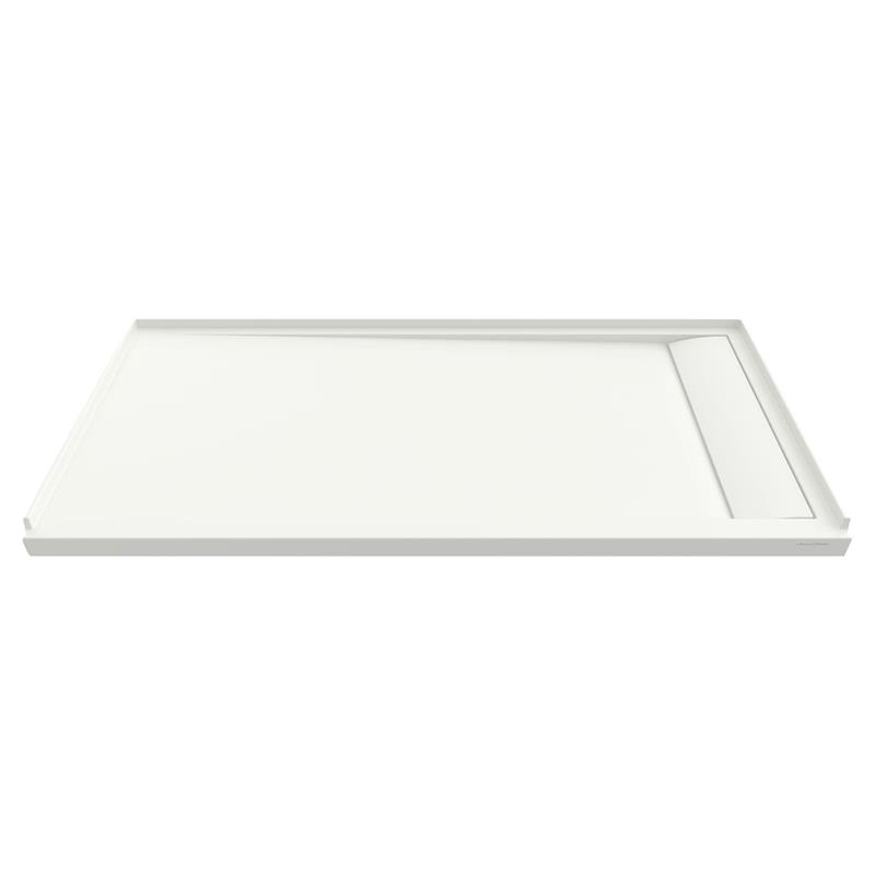 Townsend 60x30" Single Threshold Shower Base in Soft White w/RH Drain