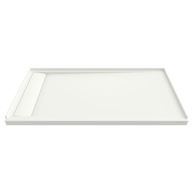 Townsend 60x32" Single Threshold Shower Base in Soft White w/LH Drain