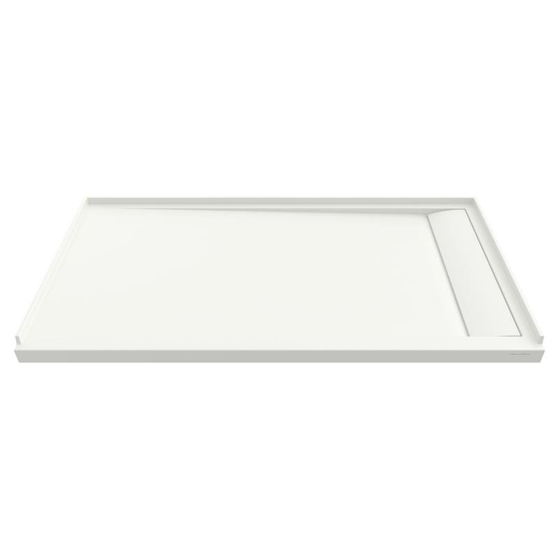 Townsend 60x32" Single Threshold Shower Base in Soft White w/RH Drain