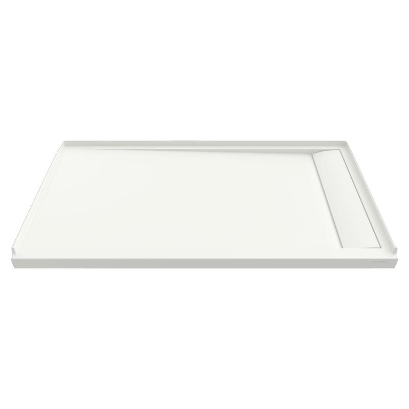 Townsend 60x36" Single Threshold Shower Base in Soft White w/RH Drain