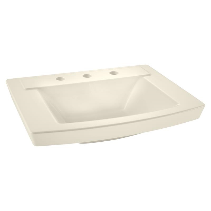 Townsend 24x18" Above Counter Sink w/8" Faucet Centers in Linen