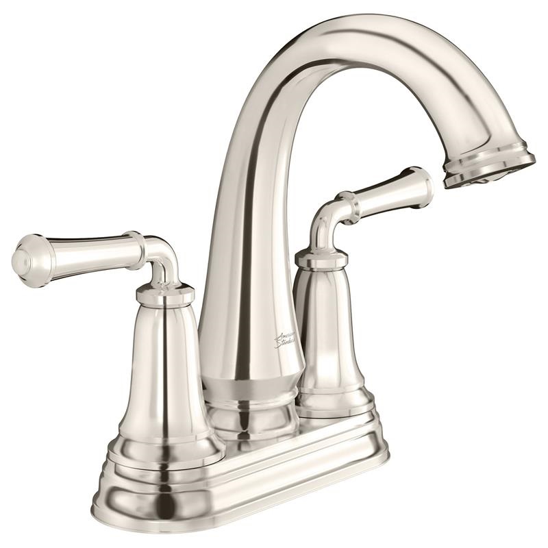 Delancey Centerset Lav Faucet w/Drain in Polished Nickel, 1.2 gpm