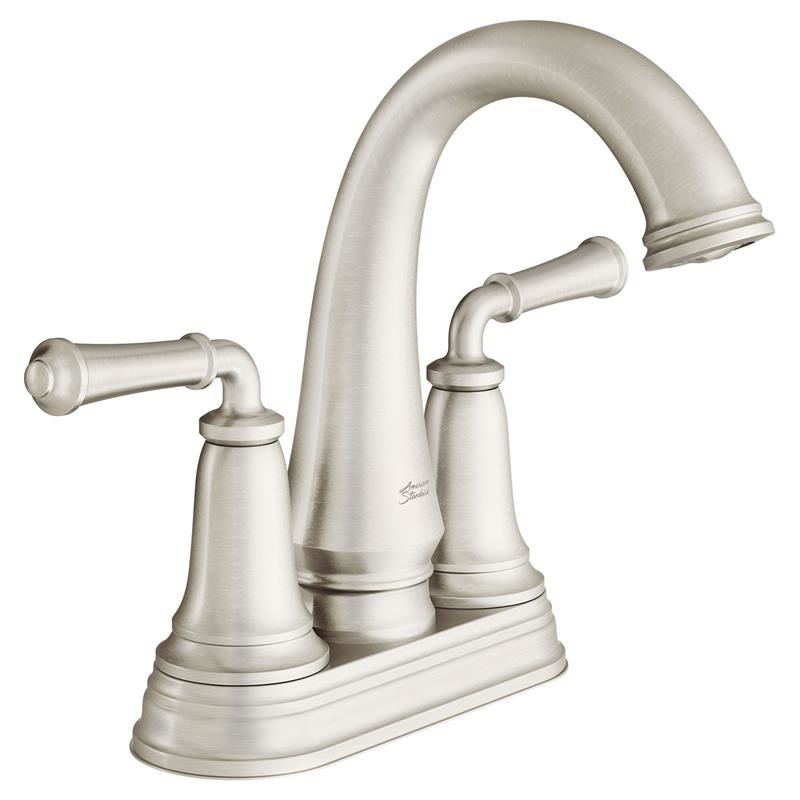 Delancey Centerset Lav Faucet w/Drain in Brushed Nickel, 1.2 gpm