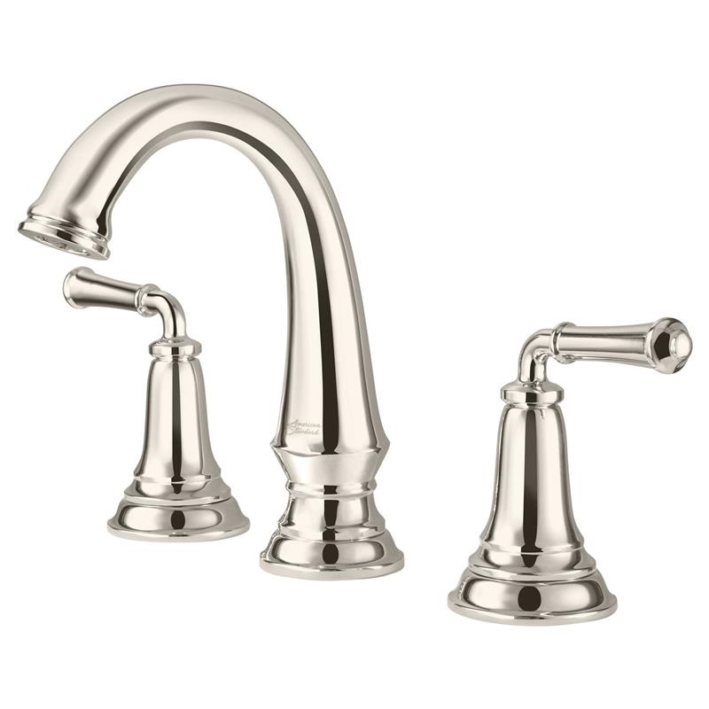 Delancey Widespread Lav Fct w/Lever Hdls & Drn in Polished Nickel 1.2 gpm