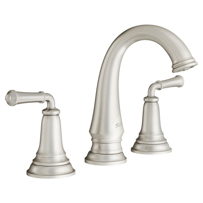 Delancey Widespread Lav Fct w/Lever Hdls & Drn in Brushed Nickel 1.2 gpm