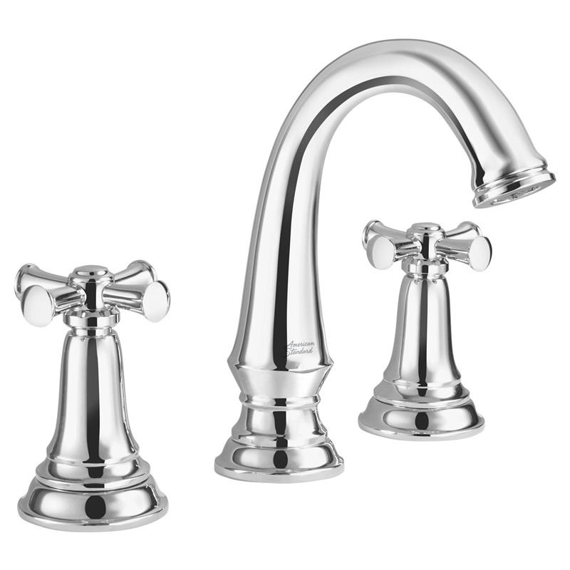 Delancey Widespread Lav Fct w/Cross Hdls & Drn in Polished Chrome 1.2 gpm