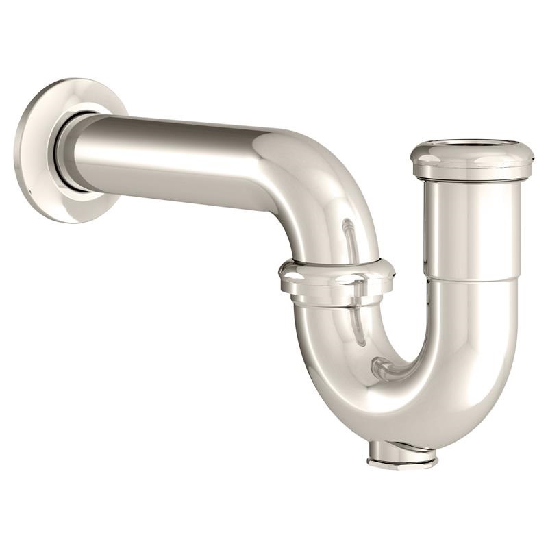Universal Decorative P-Trap in Polished Nickel
