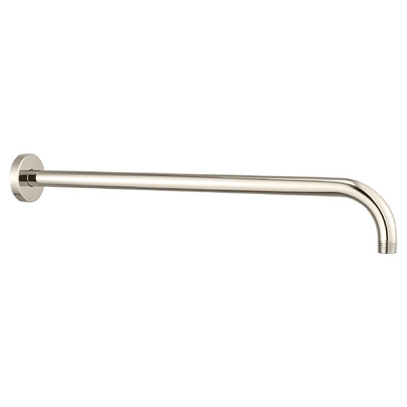 Rain 18" Wall Mount Shower Arm & Flange in Polished Nickel