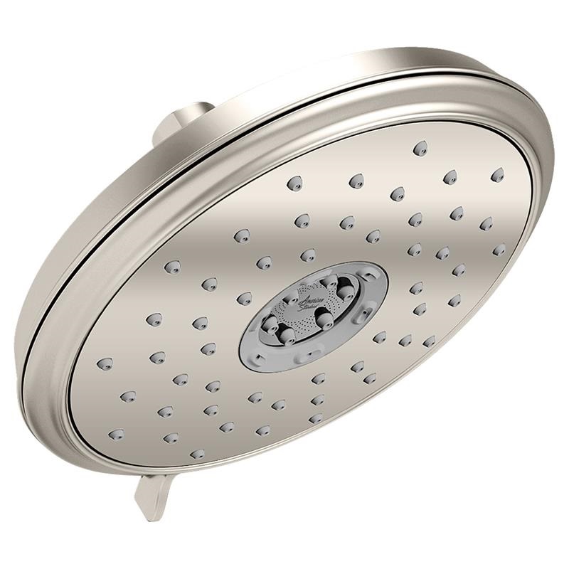 Spectra Traditional 7" Fixed Showerhead in Polished Nickel, 1.8 gpm