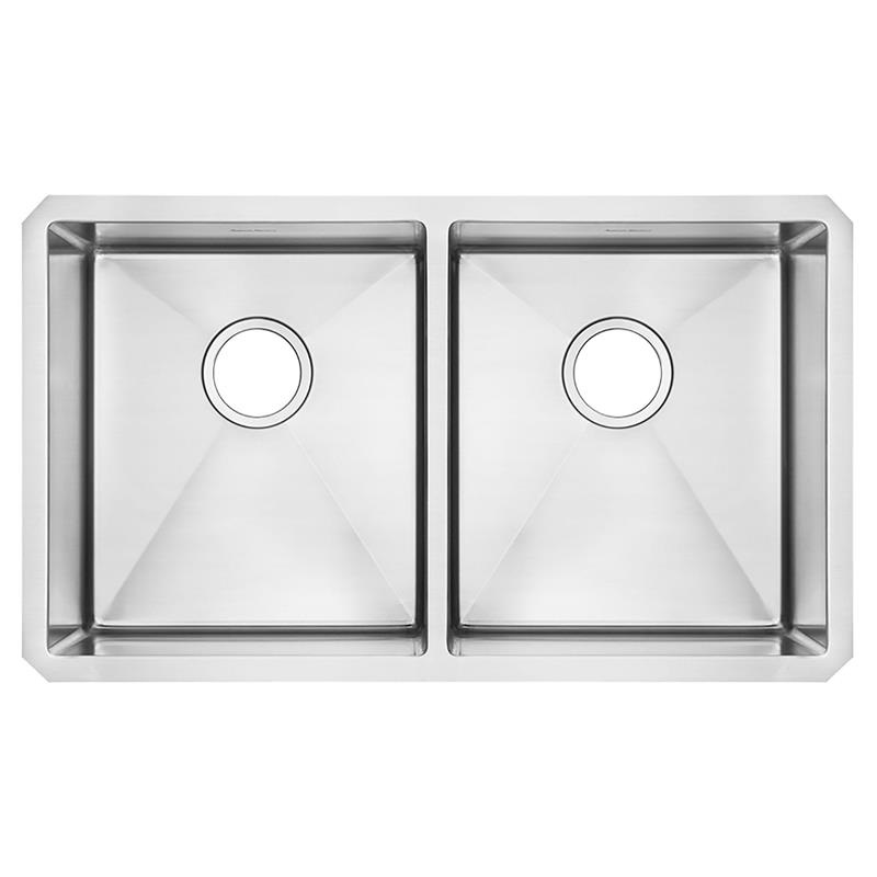 Pekoe 29x18" Stainless Steel Undermount Double Bowl Kitchen Sink