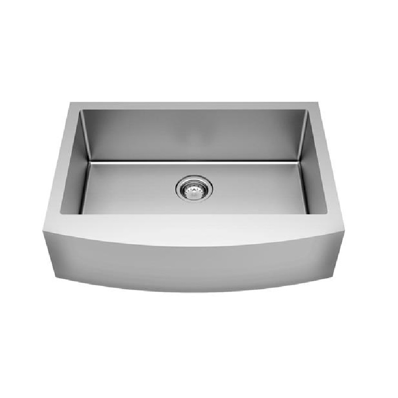 Pekoe 30x22" Stainless Steel Farmhouse Single Bowl Kitchen Sink
