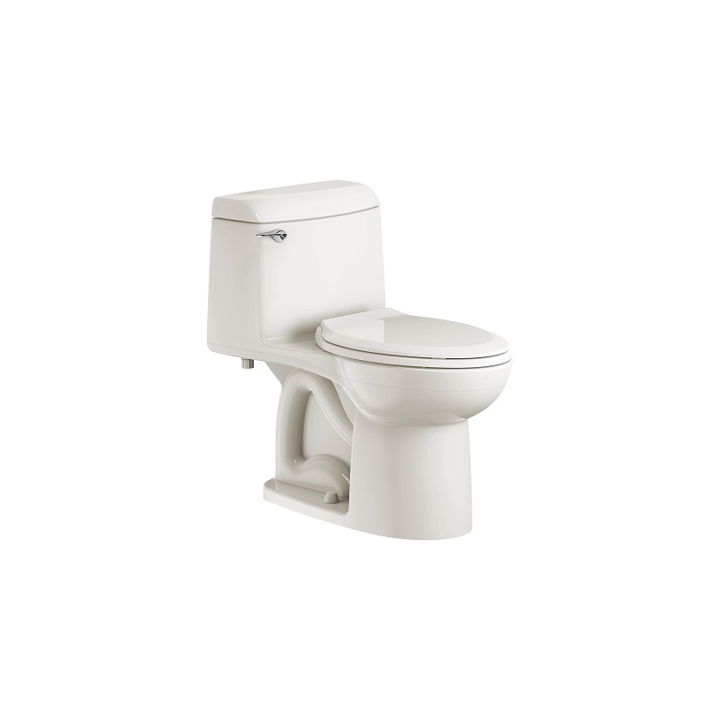 Champion 4 1-Piece Chair Height Elongated Toilet w/Seat in Linen