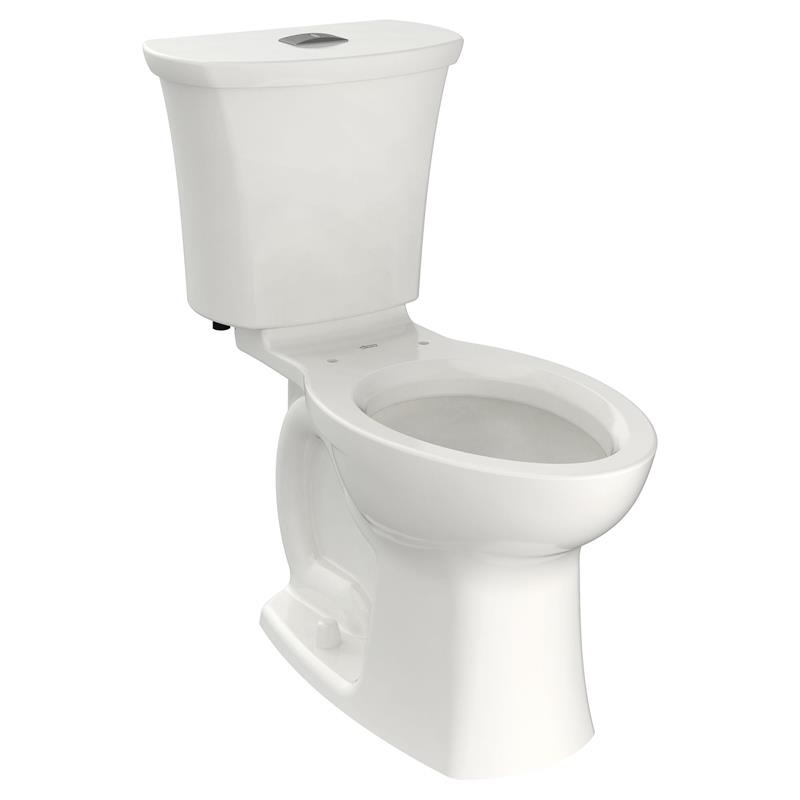 Edgemere 2-Piece Chair Height Elongated Toilet Less Seat in White