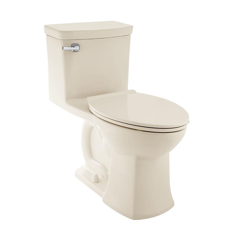 Townsend VorMax 1-Piece Elongated Toilet w/Seat & LH Lever in Linen