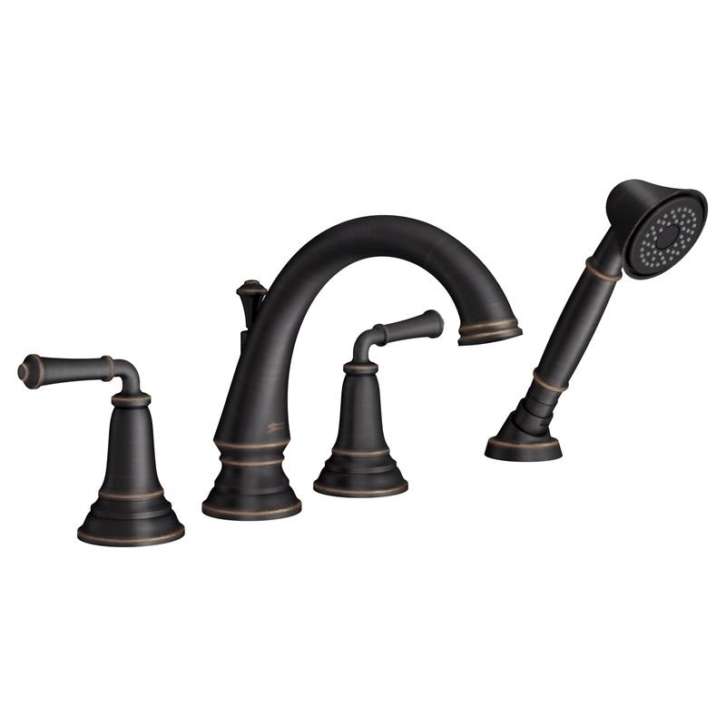 Delancey Roman Tub Trim Only w/Handshower in Legacy Bronze