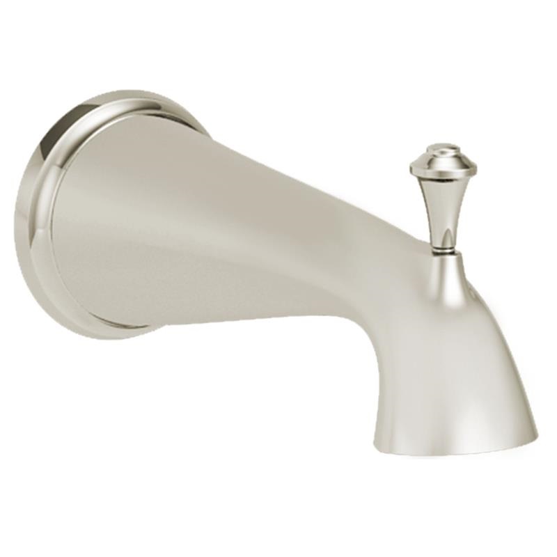 Delancey 8-1/8" IPS Diverter Tub Spout in Polished Nickel