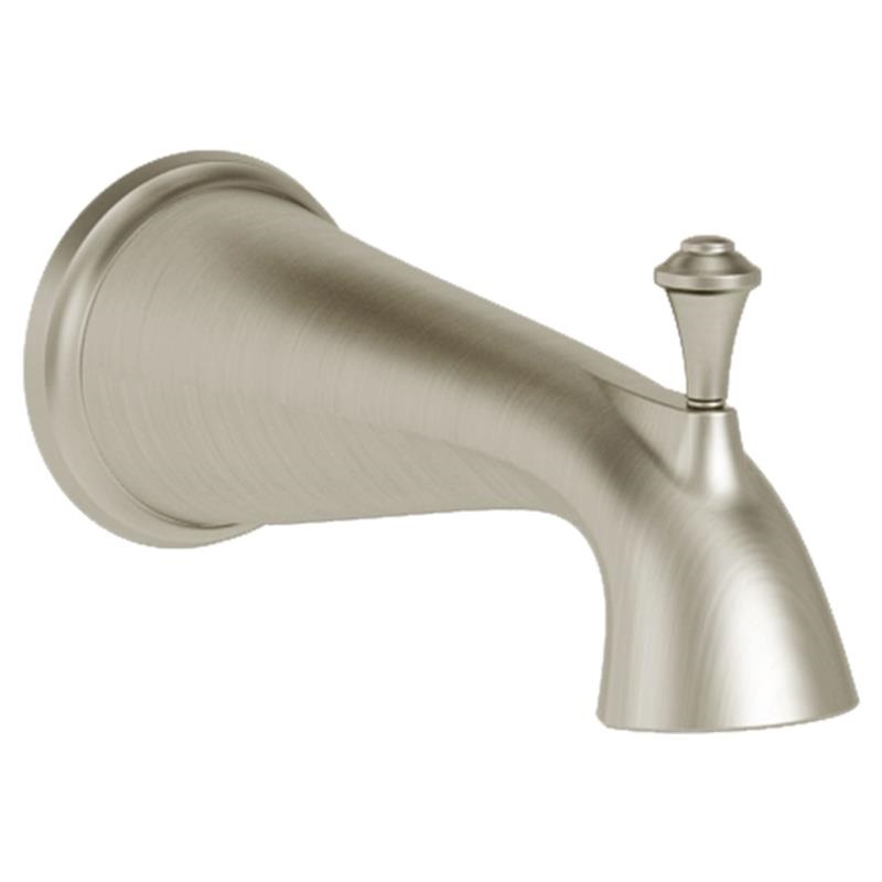 Delancey 8-1/8" IPS Diverter Tub Spout in Brushed Nickel