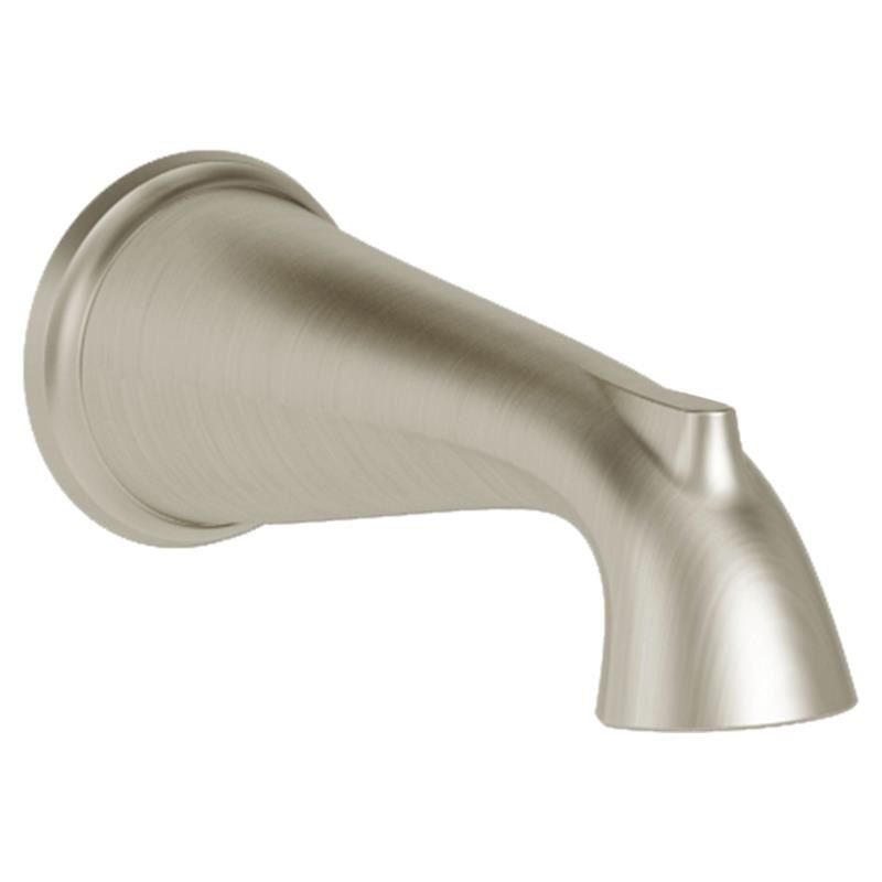 Delancey 8-1/8" IPS Non-Diverter Tub Spout in Brushed Nickel